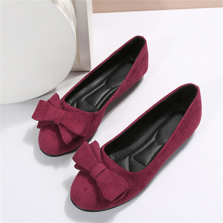 Adele | Stylish Bow Detail Flat Shoes