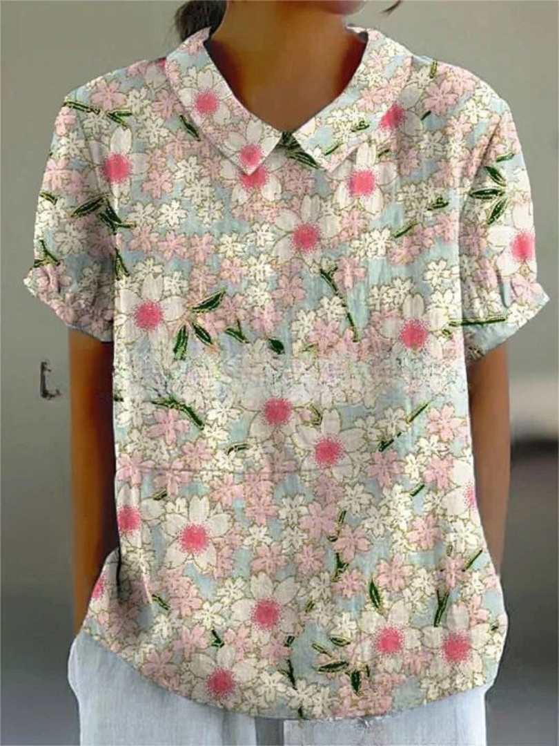 Amelia | Floral Button-Down Shirt