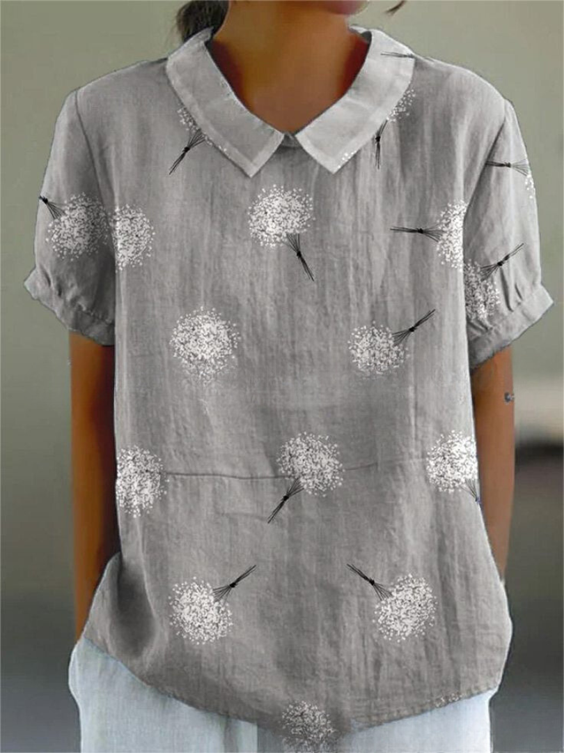Amelia | Floral Button-Down Shirt