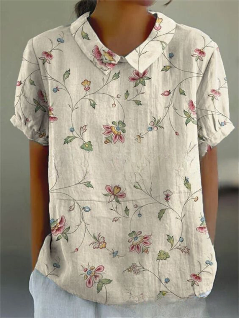 Amelia | Floral Button-Down Shirt