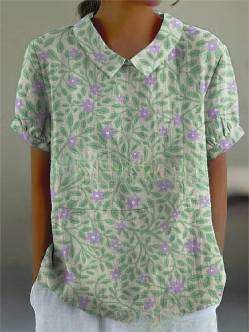 Amelia | Floral Button-Down Shirt