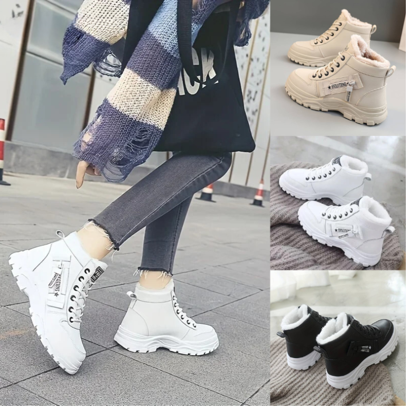 Olivia | Lace-Up Ankle Boots