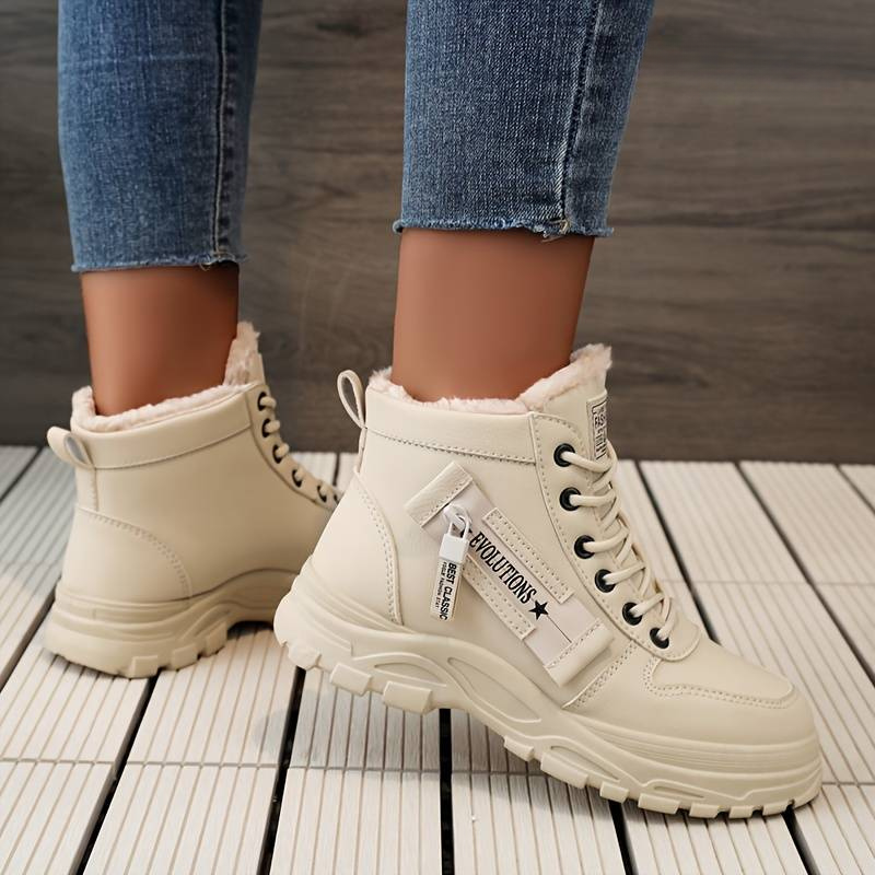 Olivia | Lace-Up Ankle Boots